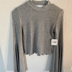 NWT Altar’d state size M crop long sleeve top